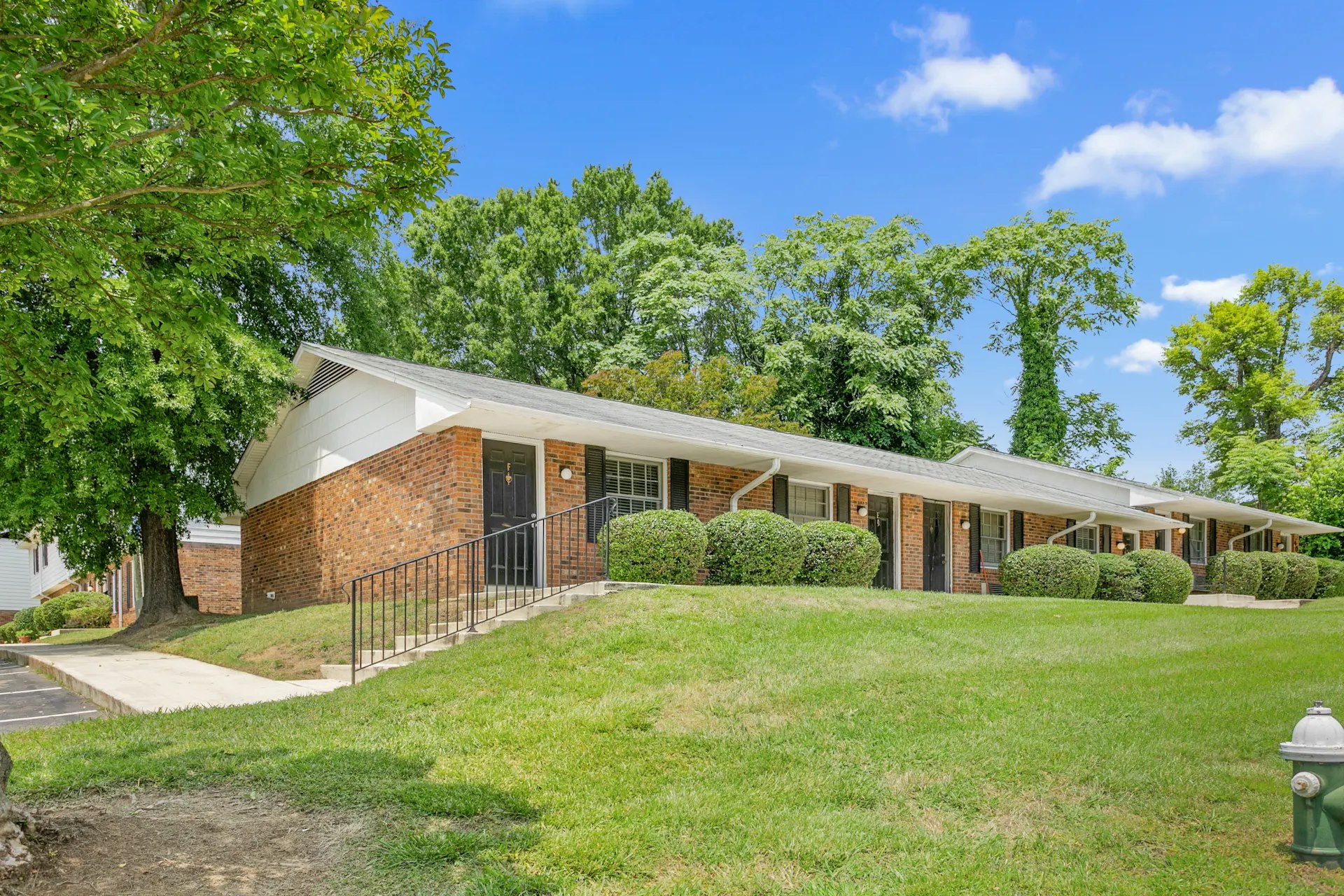 exterior view at Meadowview located in Greensboro, NC